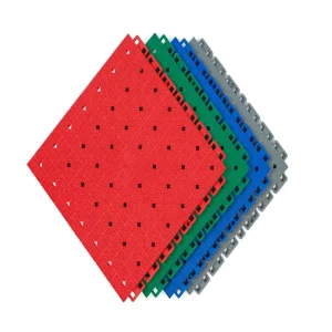 3×3 Modular Interlocking Sports Floor Tiles Easy Install Outdoor Anti-Slip Backyard Basketball Futsal Flooring Mat