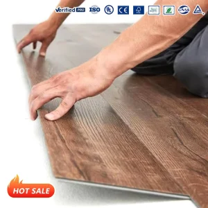 4/5/6 mm SPC Click Waterproof PVC Plastic Flooring for Home and Office