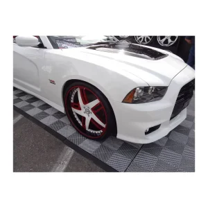 400*400*18mm Anti-Slip PP Interlocking Garage Plastic Flooring Tiles