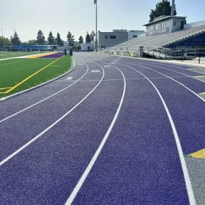 400m Synthetic Tartan Track Sandwich System Sports Flooring