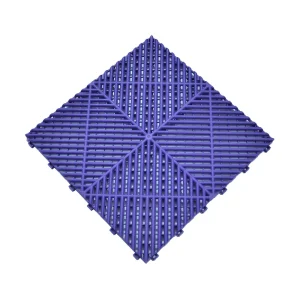 400x400mm Interlocking PP Decking Tiles for Car Washroom Garage Workshop Indoor Use