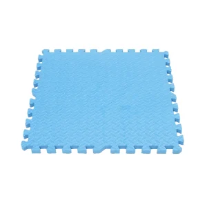 40mm EVA Interlocking Gym Flooring Mats, 1m x 1m, Anti-Slip Surface, CE Certified, Heavy Weight Training