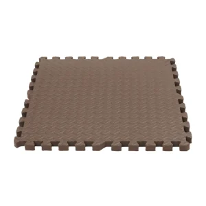 40mm Thick EVA Gym Flooring Mats with Beveled Edge Anti-Fatigue Cushion for Standing Desk and Stretching Area ISO9001