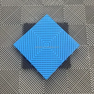 40x40x1.8cm Vinyl Flooring Tiles Anti-Scratch Eco-Friendly Interlocking Flooring for Malls and Supermarkets
