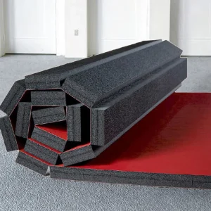 4cm Thick XPE PVC Anti Slip Waterproof Soft Roll Up for Martial Arts Training Jiu Jitsu MMA Judo Karate