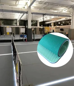 4mm 5mm 6mm 7mm Shock absorption Eco Friendly Anti Slip PVC Rolling Mat Indoor Sports Flooring for Pickleball Basketball Tennis