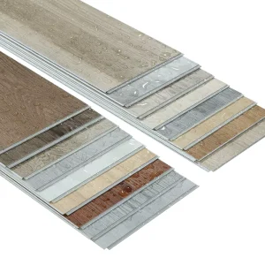 4mm/5mm Click-Lock SPC Flooring, Waterproof Rigid Core Vinyl Plank With IXPE Padding