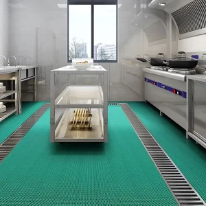 4mm 8mm Plastic Carpet Waterproof Anti Slip Hollow PVC S Z Mat Flooring Mats for Kitchen Corridor Passage Foyer