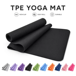 4mm Compact Outdoor Anti-Slip Exercise Mat for Backpacking and Stretch Workouts