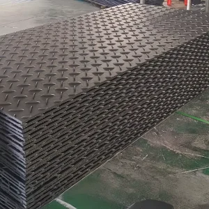 4’x8′ Factory-Direct Supply Removable HDPE/PE UV-Resistant Heavy-Duty Floor Protection Mat, Customizable Temporary Paving Plates