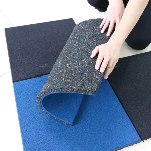 50*50cm 100*100cm EPDM Rubber Flooring Mats SBR Outdoor Waterproof Outdoor Rubber Floor Playground Tiles for Kids Kindergarten