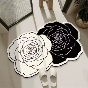 50*80cm 60*39cm Diatomite Non-Slip Modern Absorbent Bathroom Mat Abstract Pattern Home & Hotel Use