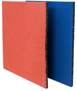 50 x 50 cm and 100 x 100 cm 20 mm EPDM SBR Rubber Flooring Mats Waterproof Anti-Slip Outdoor Playground Tiles for Schools and Gardens