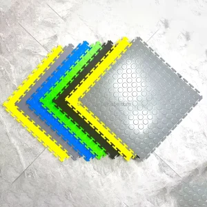 50×50×0.5mm PVC Vinyl Flooring, Fireproof Anti-Slip, for Indoor Warehouses, Offices and Malls