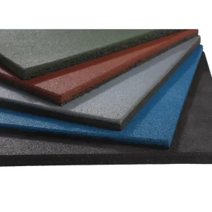 50mm High Density EPDM Gym Rubber Flooring Tiles for CrossFit and Powerlifting