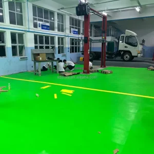 50x50x0.7 Anti-Slip Waterproof Eco-Friendly PVC Interlocking Vinyl Flooring Anti-Scratch Surface Modern Graphic Design
