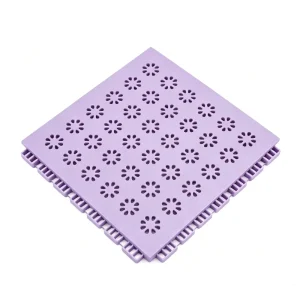 560g TPE Interlocking Floor Tiles Non-Slip Shock Absorbing for Playgrounds