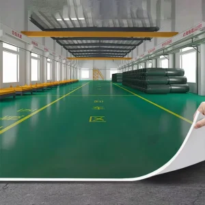 5mm Waterproof Interlocking SPC Hybrid Flooring with 4mm Vinyl Virgin Material Marble Core