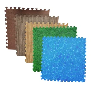 Interlocking 60x60cm Cartoon Ocean Pattern EVA Foam Floor Tiles for Kids’ Playrooms and Nurseries