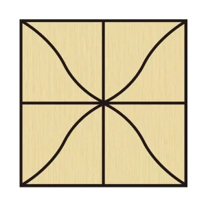 60*60cm Sound Absorbing Acoustic Fiber Panels for Interior Wall