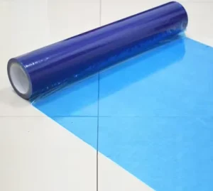 60cm Wide PE Temporary Floor Protection Film Soft Blow Molding Protective Carpet Cover for Moving and Renovation