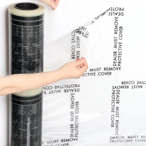 60mic Soft Carpet PE Protective Film Moisture-Proof Adhesive Protection Film Blow Molding Processing Current Stock Available