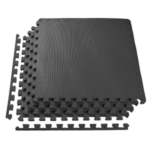 60x60cm Gym Flooring Mat Puzzle EVA Floor Tiles Home Basement Workout Foam Exercise Mats