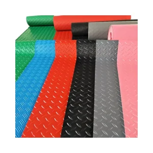 60x60cm PVC Self-Adhesive Floor Tiles, Flame-Retardant, Thickened, Supermarket and Park Use