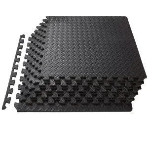 60x60cm T-Pattern Interlocking EVA Foam Floor Mat for Fitness Exercise and Gym Flooring