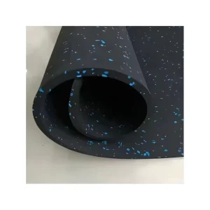 6mm EPDM Anti-Slip Rubber Flooring Rolls for Gym and Shooting Range Use