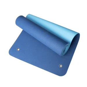6mm Hanging TPE Yoga Mat Double-Color Anti-Slip with Eyelets