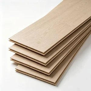 6mm SPC Vinyl Flooring with Wood Grain Pattern Wear-resistant Waterproof and Environmentally Friendly