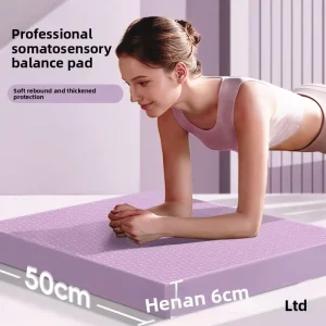 6mm TPE Balance Pad and Kneeling Mat, Non-Slip Soft Yoga Floor Mat