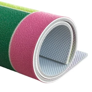 7mm PVC Sports Flooring Indoor Vinyl Sports Floor Anti Slip Cushioned Gym Court Flooring