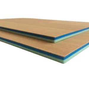 8.0mm Thick Waterproof PVC Sports Flooring Roll Modern Basketball Court Design Hot Press Wood Hotel Vinyl Flooring for United