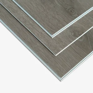 8mm Spc Vinyl Flooring Wooden Grain High Quality Click Lock Installation Flooring Graphic Design Project Solution Flooring