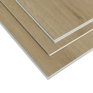 8mm Wood-Grain SPC Click-Lock Waterproof Plastic Flooring