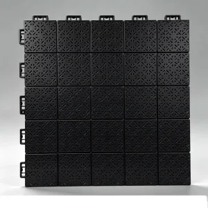 980g Large 25-Grid PP Interlocking Floor Tiles Soft Connection for Kindergarten Projects