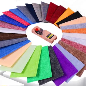 9mm Thick Modern Polyester Felt Acoustic Wall Panels Soundproof Decor for Living Room Studio Home Theater & Gym