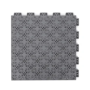A2 RS Series Rubber Sports Flooring Anti-Slip Interlocking Tiles for Basketball and Badminton Courts