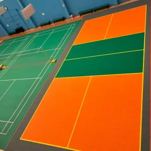 APEX High Quality Soundproof Modular Tiles PP Interlocking Suspended Flooring for Indoor Outdoor Gym