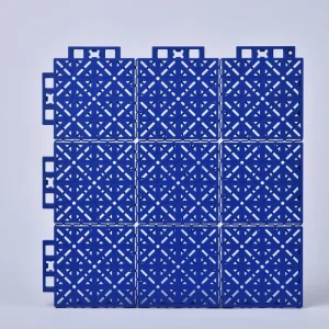 APEX Premium Gym PP Interlocking Suspended Flooring Shock Absorbent Non Slip Modular Tiles Suspended Flooring for Sports Ground