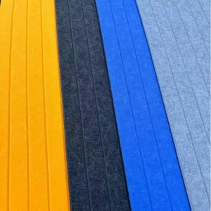 ASTM E84 Acoustic Panel Fireproof PET Polyester Fiber Acoustic Panels Soundproof Acoustic Ceiling Panel Wall Acoustic Solution
