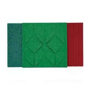ASTM E84 Fireproof PET Acoustic Panel Soundproof Oeko Tex 100 Polyester Acoustic Panel for Acoustic Solution