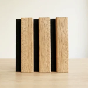 Acoustic Panel Sound Absorption PET Felt Wood Wall Panel for Luxury Interior Decoration Design