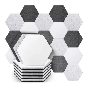 Acoustic Panels High Density Sound Proof Panels for Walls Sound Insulation Treatment Foam Sound Absorbing for Studio Home Office