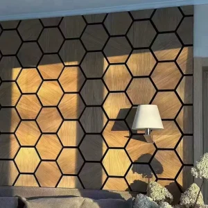 Acoustic Panels Soundproofing Sound Absorption NRC 1.0 MDF Material Glue Installation 1 Year Warranty Contemporary Design