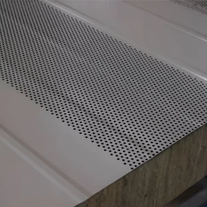 Acoustic Sandwich Panel Steel and PU Sandwich Length Can Be Customized Sound absorbing Material