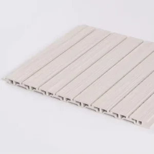 Acoustic WPC Wall Panel Eco Friendly Soundproof Sound Absorbing Wood Slat Acoustic Wall Panels