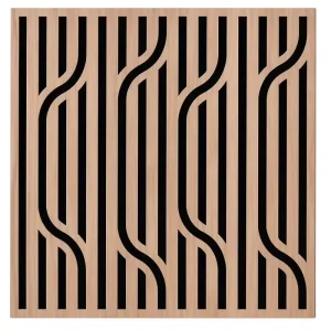 Acoustic Wall Panel Mdf Acoustic Wall Panel 3D MDF Soundproof Sound Absorbing Board for Interior Wall Decoration Hotel Office